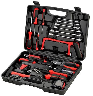 China Wholesale Household Tool Kit Chrome Vanadium Household Tool Kit 46 Piece Household Repair Tool Kit DIY Tool Box for sale