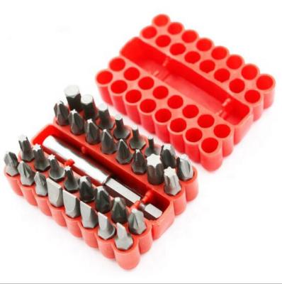 China Household Use China Factory Profession 33PCS All Type Phillip Screwdriver Bit Tool Kit for sale