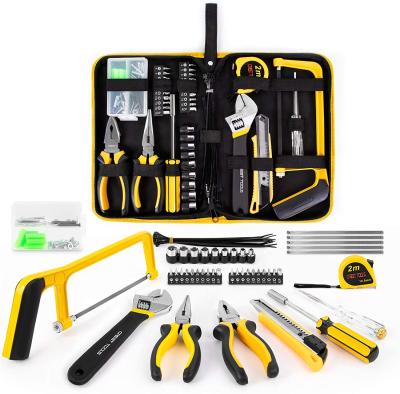 China Universal Repair Use Household Tool Kit 108 Piece Home Kitchen Repair Tool Kit in Tool Bag for sale