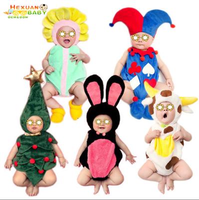 China European and American Style Infant Baby Clothing Set Wholesale Photography Studio Props Newborn Christmas Tree Costume for sale