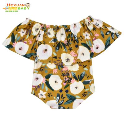 China European and American style newborn photo props floral baby romper cute vintage newborn photography props jumpsuits rompers clothes for sale