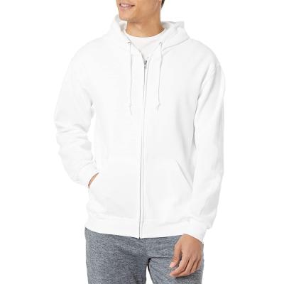 China Custom High Quality Plain White Sweatshirts 280gsm Oversized Blank Hoodies Pullover Anti Shrink For Men for sale