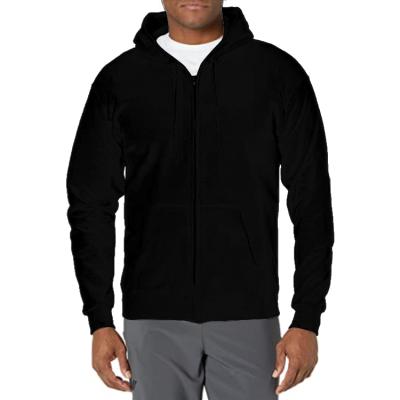 China Custom Wholesale Anti-Shrink Zip Men's Hoodies for sale