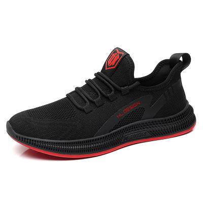 China Nicecin fashion trend lace up casual men's sports shoes cushioning around the bottom of men's shoes tops flat outdoor walking running shoes for sale