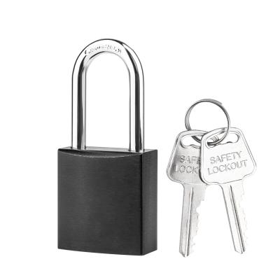 China Widely Used Automatic Anti-UV Aluminum Lockout Padlocks with Key Retaining and Custom Laser Coding for Industrial Lockout-tagout for sale