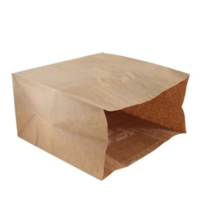 China Low Food Factory Sale Price Guaranteed Quality Laminating Kraft Paper Bag Offset Printing Folding Food Container For Breadfruit for sale