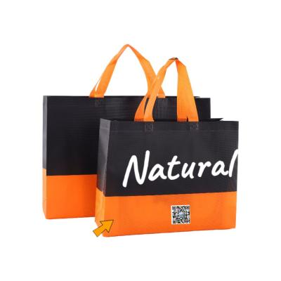 China Splicing Color Tote Bags For Clothing Shopping NO--interesting price recyclable color printing factory supply lamination woven for sale