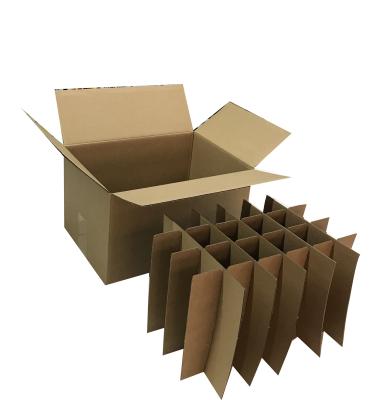 China High Quality Recycled Materials Goods Using China Reasonable Price Corrugated Kraft Paper Box Gift Magnum Box For Wine for sale