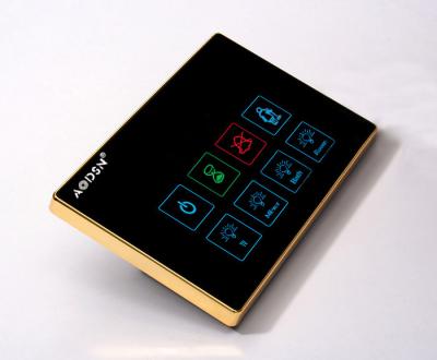 China Easy Installation AODSN Hotel Touch Button Bedside Control Panel for sale