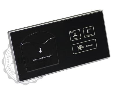 China Easy Installation AODSN Hotel 2 In 1 Touch Screen Lamp Switch With Energy Saver Switch for sale