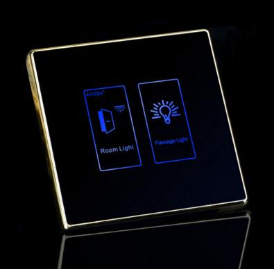 China AODSN Hotel Easy Clean Wall Light Smart Switch for sale