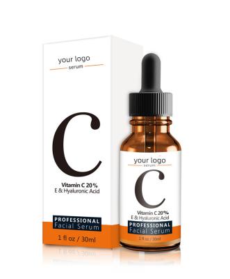 China Anti-Wrinkle Face Serum 20% Anti Aging Vitamin C Serum with Hyaluronic Acid & Vitamin E - Organic Face Care Whitening 30ml for sale