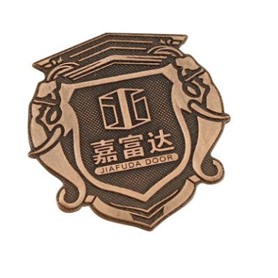 China Europe Custom High Quality Custom Metal Name Plate Decorative Engraved Aluminum Nameplates for sale