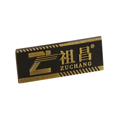 China Europe Metal Nameplate Silver Etching Business Card Etched Brass Logo Nameplate Matte Chemical Etching Nameplate for sale