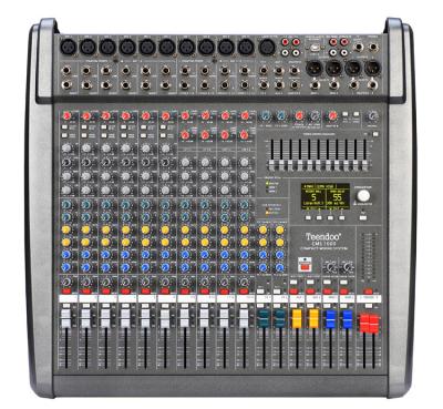 China Dual 99 DSP audio mixer China factory professional dynacord audio mixer console audio mixer with high quality for sale