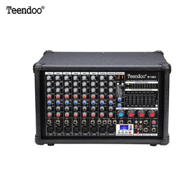 China wholesale 2x16 DSP Powered Sound Amplifier Box Mixer Audio for sale