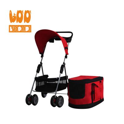 China China Sustainable Dog Stroller 3 In 1 Best Dog Pram New Pet Products for sale