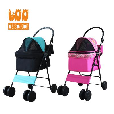 China Viable Pet Strollers Dog Stroller 600d Oxford Hot Cat Stroller for sale