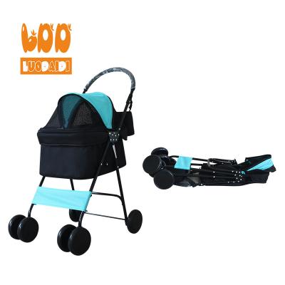 China Amazon Sustainable Pet Stroller 3 in 1 Dog Stroller for Small Dogs or Cats for sale