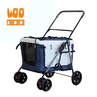 China Sustainable Pet Stroller & Carrier Dog Stroller & Dog Cart For Medium Dogs for sale