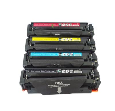 China COMPATIBLE CF540A CF541A CF542A CF543A toner cartridge compatible for HP for sale