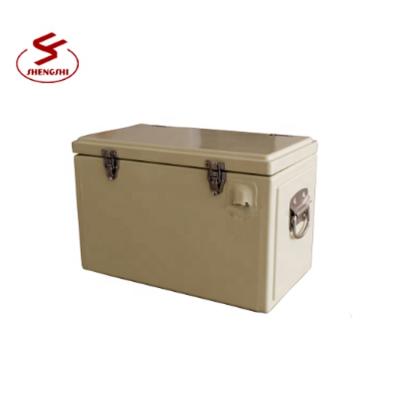 China Waterproof Wholesales Customized Metal Ice Cooler Box Chest Can Cooler For Promotion for sale