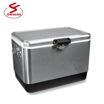 China Durable 50L High End Portable Stainless Steel Beer Cooler Can Metal for sale