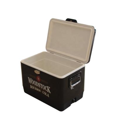 China Sustainable Commercial Metal Beer Chest Ice Cooler Box For Picnic for sale