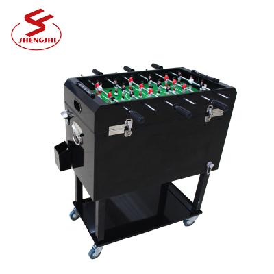 China Viable Foosball table with cooler box for sale