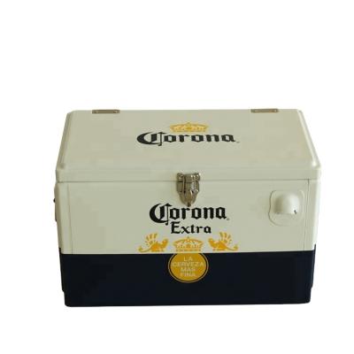 China 2019 Sustainable Hot Selling Amazon Metal Crown Wine Box 15L Outdoor Cooler Camping for sale