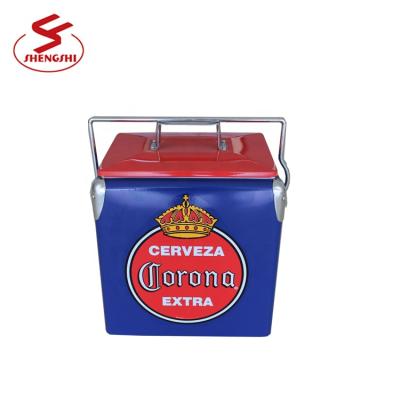 China Sustainable Wholesale Cooler Box Camping Cooler Box 13L Beer Cooler Box for sale