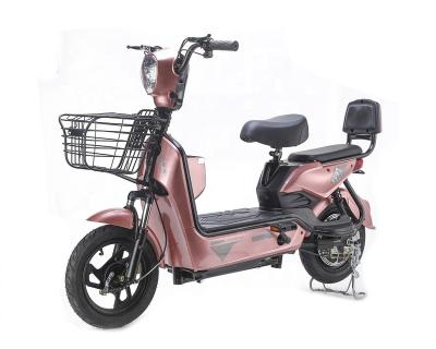 China High quality steel electric bicycle 350w motor 4-8h recharging best time ebike for adults for sale