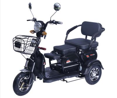 China Chinese wholesale cheap high quality 500 watt passenger electric tricycle older mobility scooter with 3 seats for sale