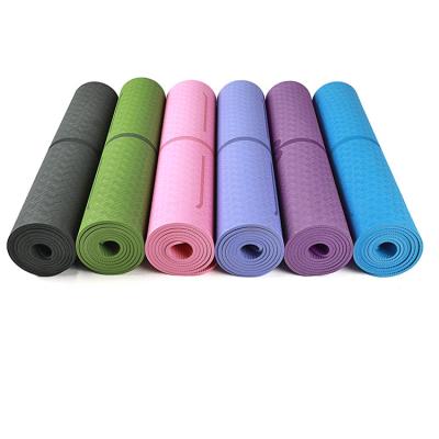 China Custom Factory Anti Slip Anti Slip Private Label Yoga Mat For Hot Yoga Rubber Exercise Yoga Mat for sale