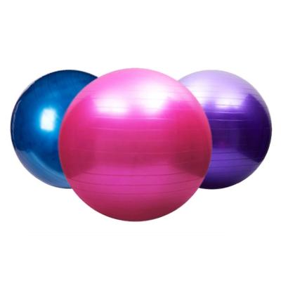 China Wholesale Non-Slip Yoga Anti-Skid Ball Eco-Friendly PVC Customized Ball Anti-Shatter Stability Exercise Yoga Balance Gymnastics for sale