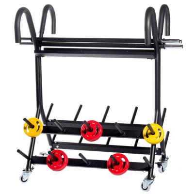 China Wholesale Modern Kit Pump Rack Fitness Gym Stretches Weight Plate Rack for sale