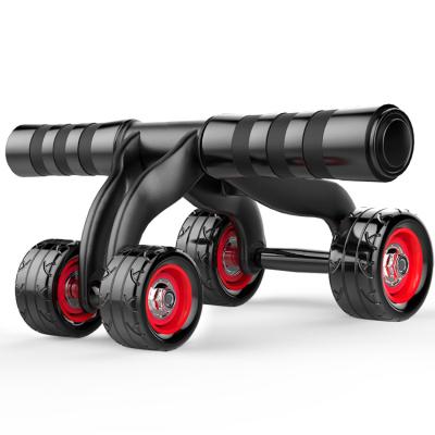 China Durable Wholesale Hot Sale 4 Wheel Abdominal Wheel Exercise Ab Roller for sale