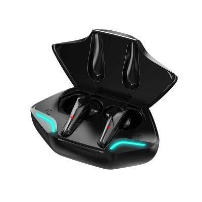 China Model Game TWS Wireless Earbuds Game Mode New Breathable LED Gaming Low Latency Earphone Earbuds for sale