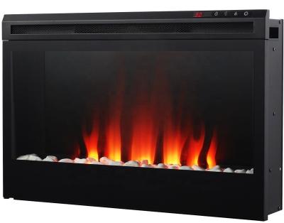 China Hotel Fireplace 220v High Quality Decorative Frame Electric Fireplace Insert for sale