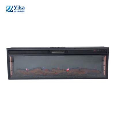 China Hotel Best Price Modern Glass Led Color Changing Heater Insert Electric Fireplace for sale