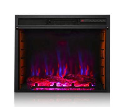 China 2022 New Fashion Hotel Energy Saving 7 Remote Control Colors Flame Heater Electric Fireplace for sale