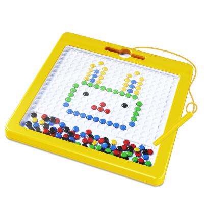 China DIY TOY Hot Selling Magnetic Tablet Colorful Chocolate Beads Educational Toys Drawing Board for Children and Kindergarten for sale