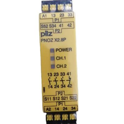 China New and original pi lz 777302 epoxy safety relay PNOZ X2.8P 24-240VAC/DC 3n/o 1n/c for sale