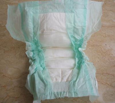 China Factory Stock Cheapest Clear Packing Type PE Film Cotton Magic Tapes Baby Diapers for sale