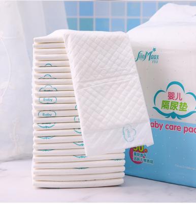 China Baby Super Absorbent Care Disposable Raincoat Every Urine Mat Underpad Absorbent Changing Biodegradable Under Bed Pad for sale