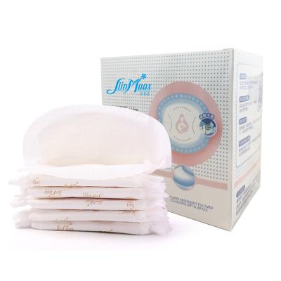 China OEM Cotton ABSORBENT Ultra Soft White Disposable Breast Feeding Pads 3D Contoured Nursing Pads For Women for sale