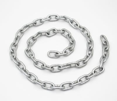 China Conveyor chain DIN 766 Galv. round steel chain for sale