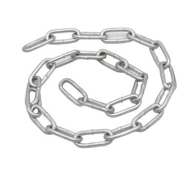 China HDG 1/0 Utility Chain Welded Link Coil Chain Straight Link Chain Straight Coil Chain for sale