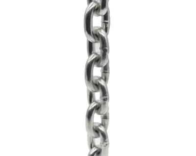 China Carbon Steel Chain General Purpose White Galvanized Welded Short Link Chain for sale