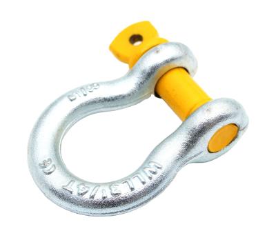 China High Quality Galvanized Type G209 Heavy Industry China Manufacturer Heavy Industry Bow Chain Bow Lifting Shackle Anchor Screw for sale